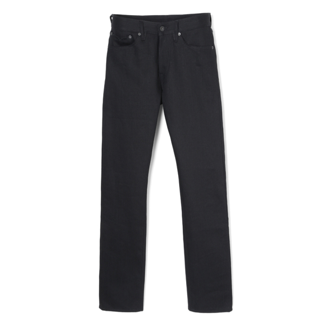 STEVENSON OVERALL Co. Big Sur 210 Solid Black RIGID front