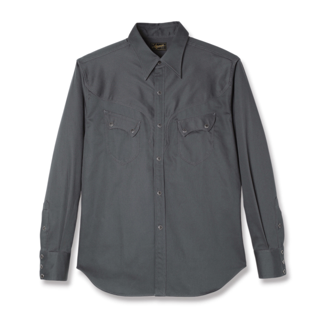 STEVENSON OVERALL Co. Cody CD3 Charcoal front