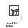 ���ƥ��ʥåȡ�KATTINATT�����ݥ󥸥磻�ס����å���磻�סʥǥ��å��奯�����ˡ�ǭ��ʹ���svart��katt��tittut