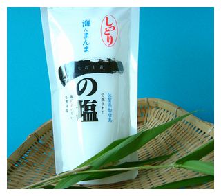 海の味がする国産海水塩 「海んまんま 一の塩しっとりタイプ」