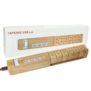 TAPKING USB AC6個口 4.8A USB4ポート