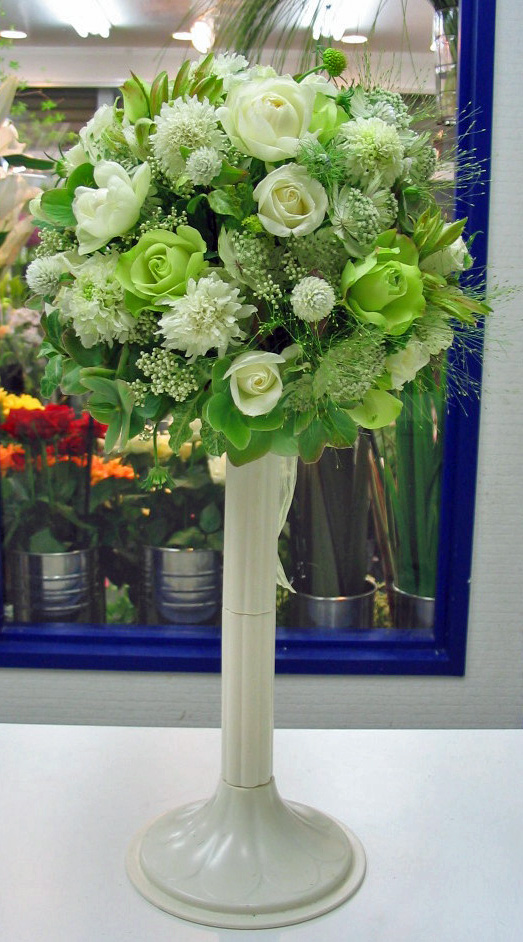 ミスティ・グリーンラウンド【ウェディングブーケ】