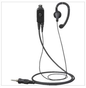 YAESU EK-313-107　イヤホン付タイピンマイク