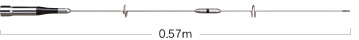 第一電波工業　AZ805M　144/430/1200MHz帯高利得3バンドモービルアンテナ（レピーター対応型）（DIGITAL対応）