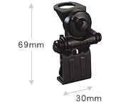 第一電波工業　K301　ルーフサイド用基台　可倒式コンパクトベース２軸変角機構付