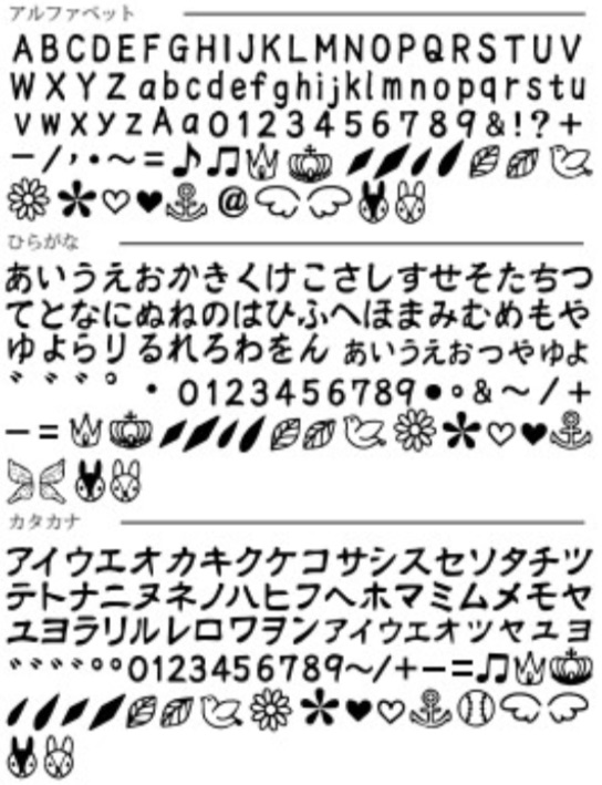 クラフト社 刻印シート 4ミリ アルファベット38145 ひらがな38146