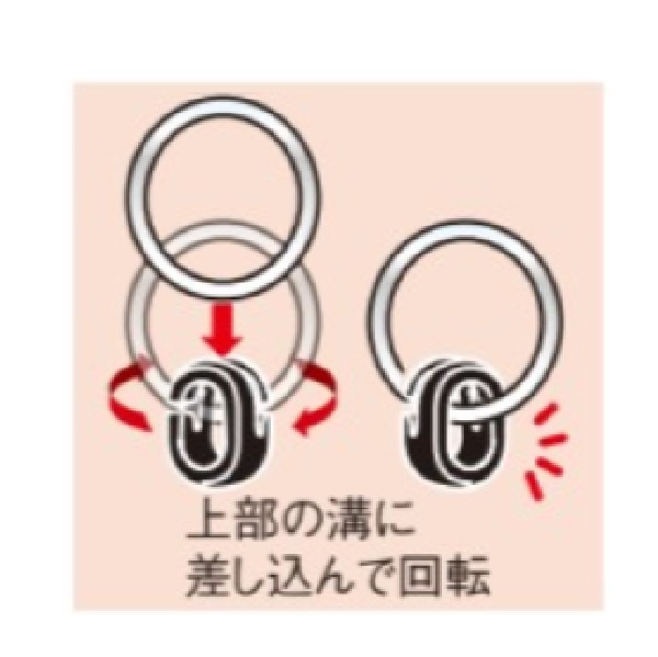 プラスチック 二重リング NPR-M5 プラスチックリング A08005