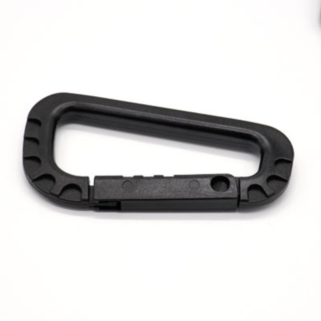 プラスチックカラビナ 全長86mm 樹脂製カラビナ A10009