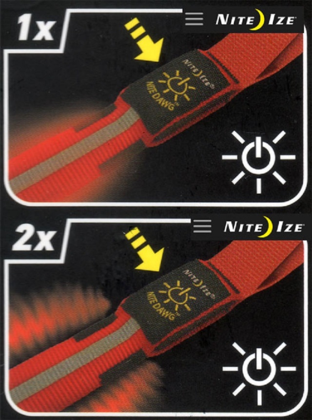 ナイトアイズ(USA) ライトアップドッグリード E22000 ペット用 セーフティーLEDライトリード NITE IZE (USA) Light Up Dog Lead