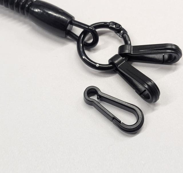 日本製 マーゼンプロダクツ キーナスカン3個セット 16センチ コイルストラップ