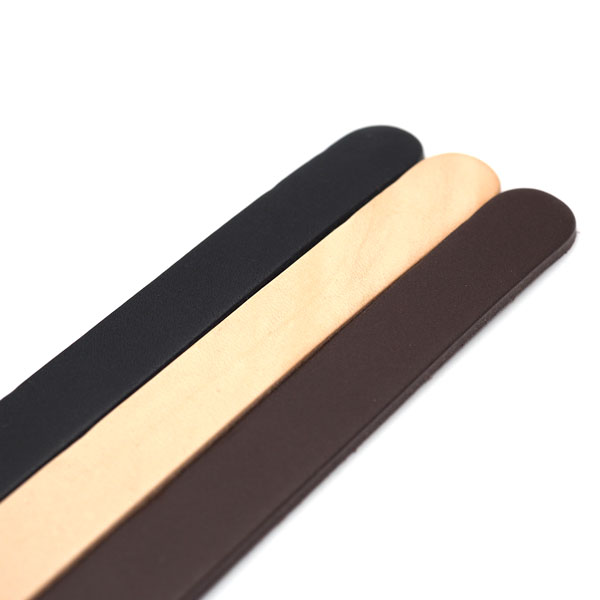 セール品 ヌメ革シロヌメ クロヌメ チョコヌメ ハンドバッグ手ヒモ リードハンドル など用 革パーツ 日本製 H71555