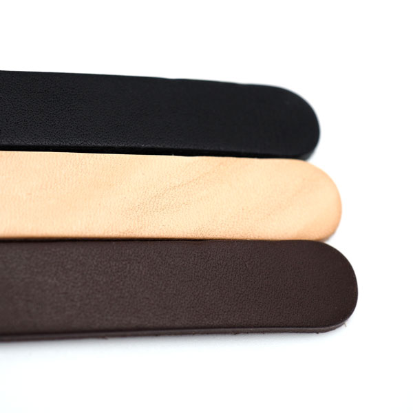 セール品 ヌメ革シロヌメ クロヌメ チョコヌメ ハンドバッグ手ヒモ リードハンドル など用 革パーツ 日本製 H71555