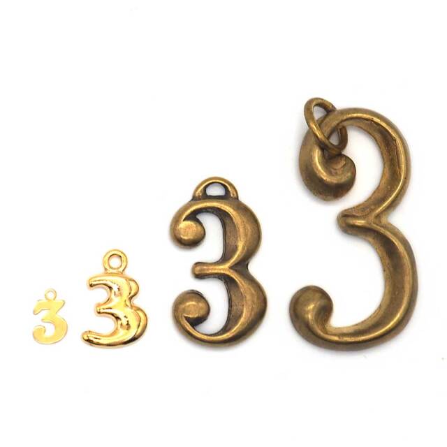 数字チャーム XLサイズ