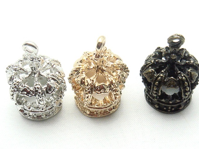 チャーム・王冠(丸） X88200 ヘッド部分 16ミリ、21ミリ、25ミリ