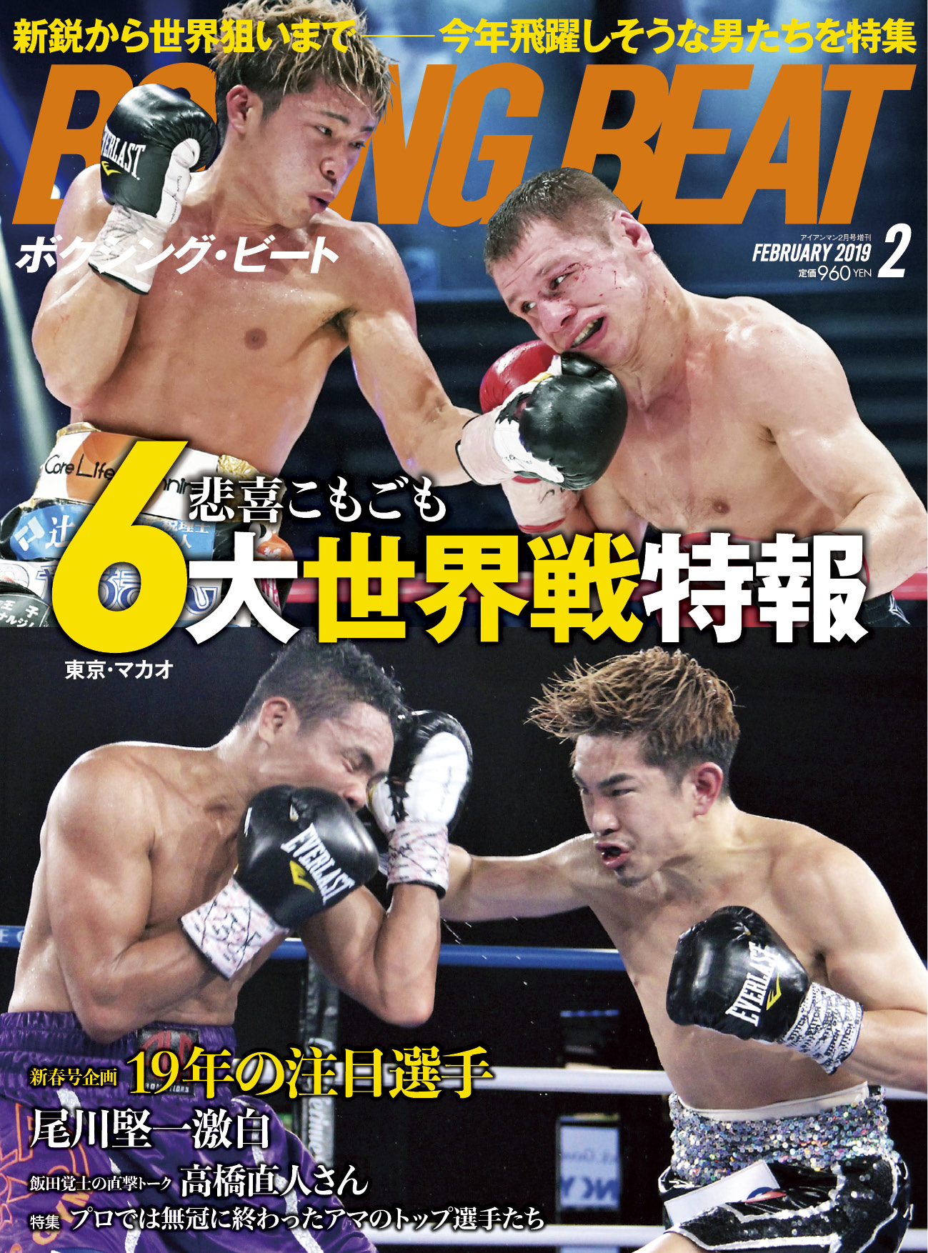 BOXING BEAT2019年2月号