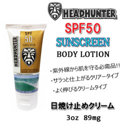 HEADHUNTER ¡Ú¥Ø¥Ã¥É¥Ï¥ó¥¿¡¼¡ÛSPF50+ ¥Á¥å¡¼¥Ö¥¿¥¤¥× Æü¾Æ¤±»ß¤á BODY LOTION 3 OZ 89ml ¥Ü¥Ç¥£¡¼¥í¡¼¥·¥ç¥ó ¥¯¥ê¡¼¥à¥¿¥¤¥×