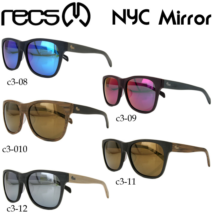 recs å NYC_Mirror recs-c3 UVå Mirror Lensʥᥬ͡ߥ顼 󥰥饹