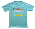inhabitant ����ϥӥ���ȡ�IH212TS33 ULTRA VIOLET TEE