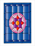 No.42�����ƥ�ɥ��饹�����롡������C��W360mm��H450mm