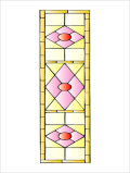 No.45�����ƥ�ɥ��饹�����롡������C��W87mm��H450mm