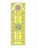 No.46�����ƥ�ɥ��饹�����롡������C��W150mm��H450mm
