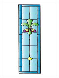 No.48�����ƥ�ɥ��饹�����롡������C��W93mm��H450mm
