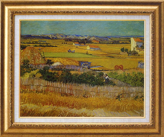 ゴッホ 『田園風景』P10 【送料無料】 ガレリア・フランジェリコの複製絵画