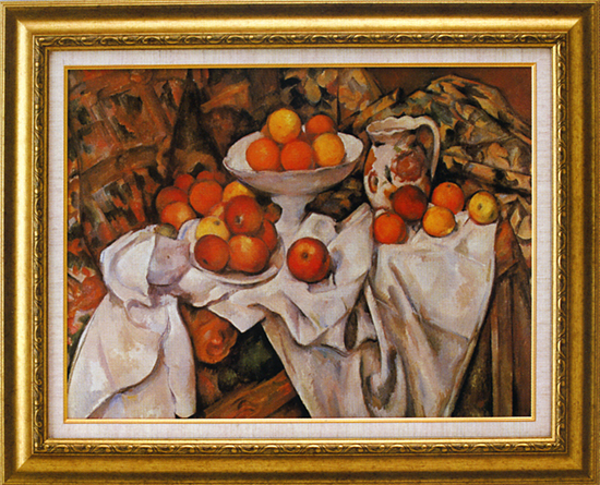 セザンヌ『リンゴとオレンジ』P12【送料無料】 ガレリア・フラン