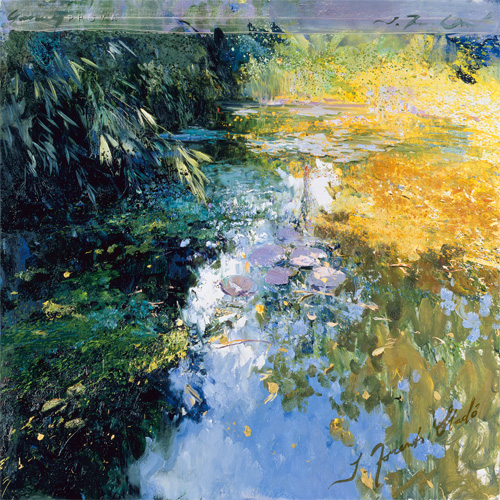 トレンツ・リャド ミニ版画 【黄金の池】 フランジェリコwebショップ