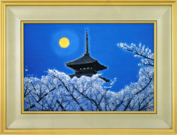 平山郁夫 彩美版 『仁和寺月華』 【送料無料】 ガレリア・フラン