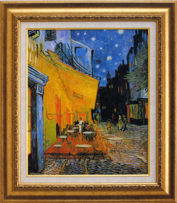 ゴッホ【夜のカフェテラス】F8