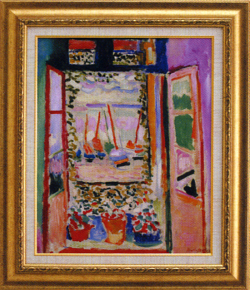 マティス『コリウールの開かれた窓』【送料無料】 ガレリア・フラン