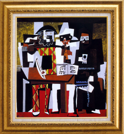 ピカソ 3人の音楽家 ピカソ「三人の音楽家」 [139691563]のアート作品 - アフロ