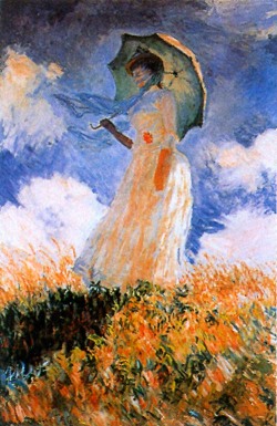 モネ【パラソルをさす女】 ガレリア・フランジェリコwebショップ  