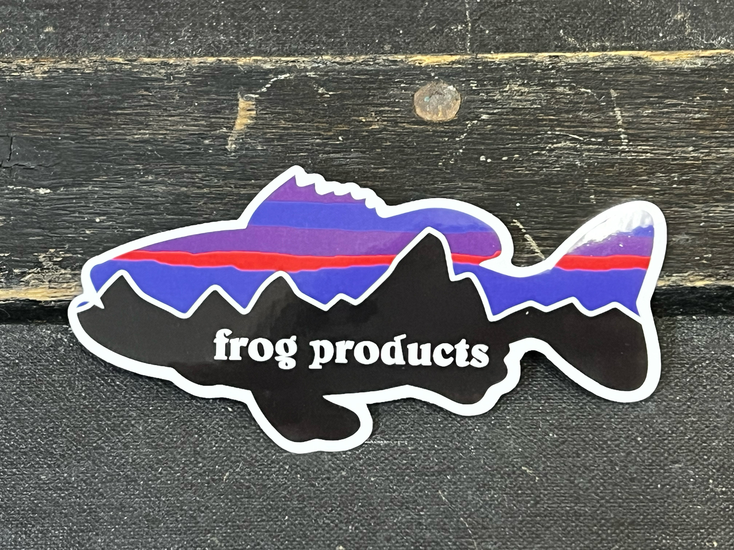 FROG フィッシュステッカー