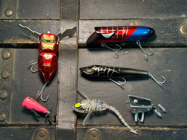 取材使用品ルアー