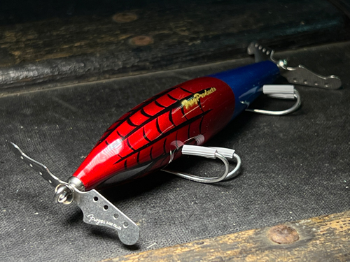 WOODジリジリスパトニック110 レッドブルーカラー