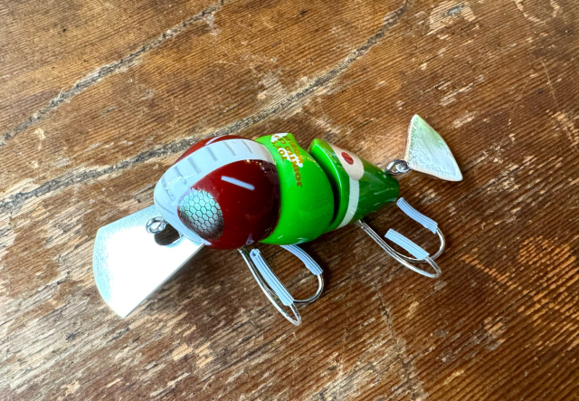 展示品：ジョイントクレイジーウォブラー　グリーン