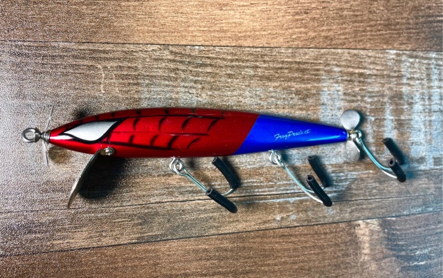 ウッド　スプラッターバースト　美品！！RED BLUE 委託品