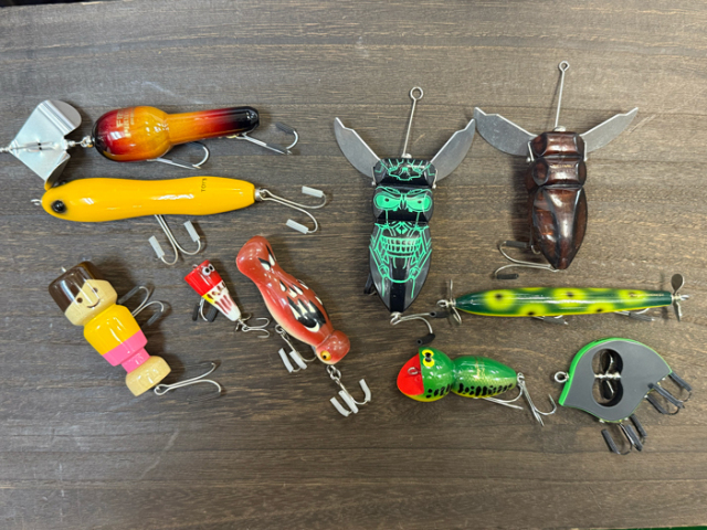 取材使用品ルアー