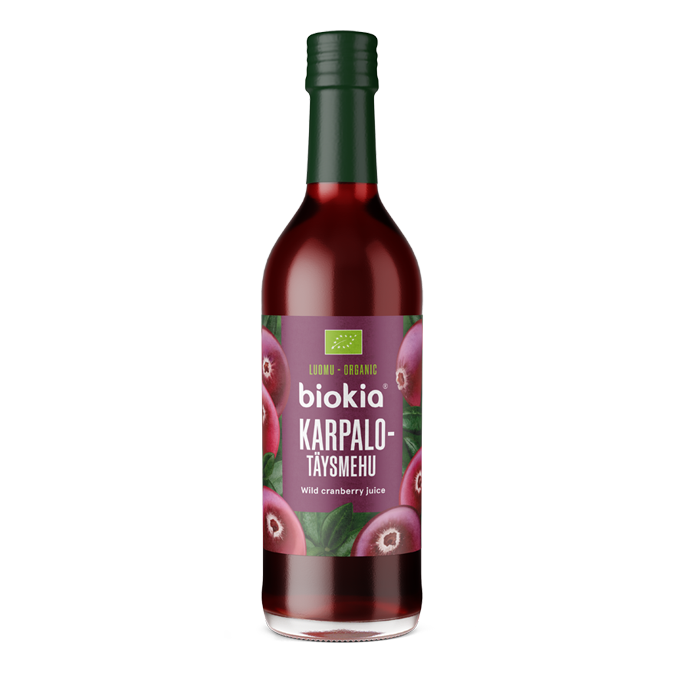 100% オーガニッククランベリージュース350ml