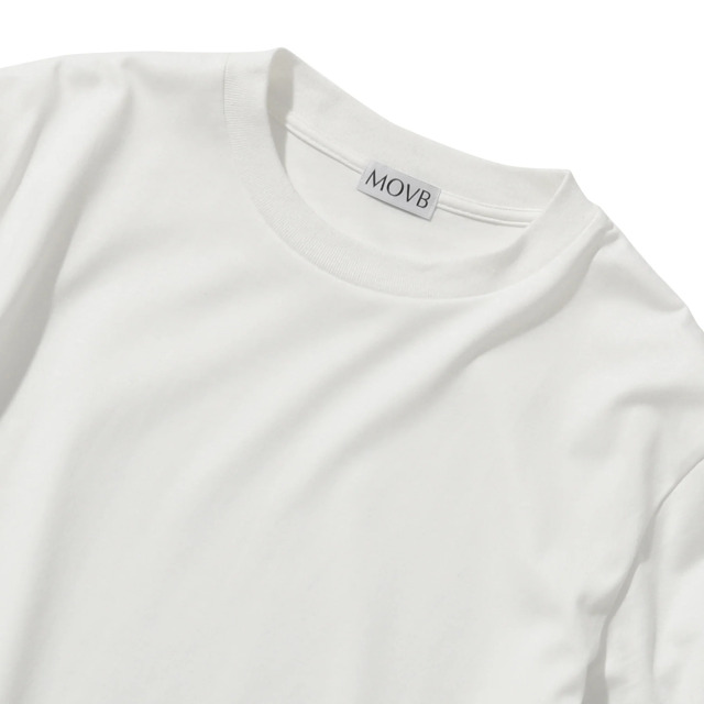 【MOVBモーヴ】Real Silky Cotton Jersey ジャケットフィットTシャツ MOVB