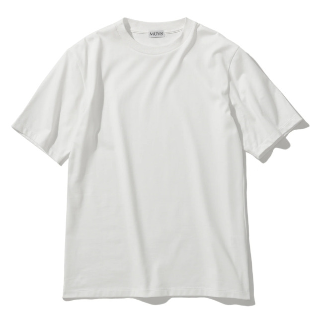 【MOVBモーヴ】Real Silky Cotton Jersey ジャケットフィットTシャツ MOVB