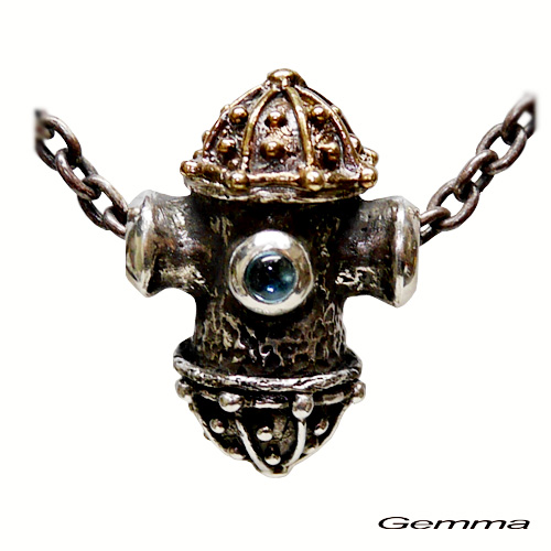 ネックレス メンズ～ペンダントトップ～人気～チェーン～ブランド～シルバーアクセサリー～ジェンマ (Gemma) GC-P161-A