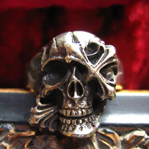 シルバーリング～メンズ～指輪～人気～スカルシルバーアクセサリー～シルバー 925～ジェンマ(Gemma) GS-R1203