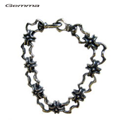 ブレスレット メンズ～ブレスレット サイズ～シルバーアクセサリー～人気～ブレス～ジェンマ (Gemma ) GC-B100-S17cm