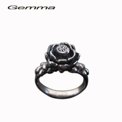シルバーアクセサリー リング レディース 指輪 ロータス リング シルバージュエリージェンマ (gemma) GL-R910