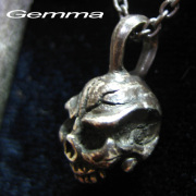 シルバ－アクセサリー 送料無料 gemma （ジェンマ） メンズ～スカルペンダント ～ GS-P1405
