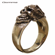 送料無料 ジェンマ | gemma シルバ－リングスカル アクセサリー メンズ ジュエリー ブランド リング 指輪 シルバー 925 GS-R1603