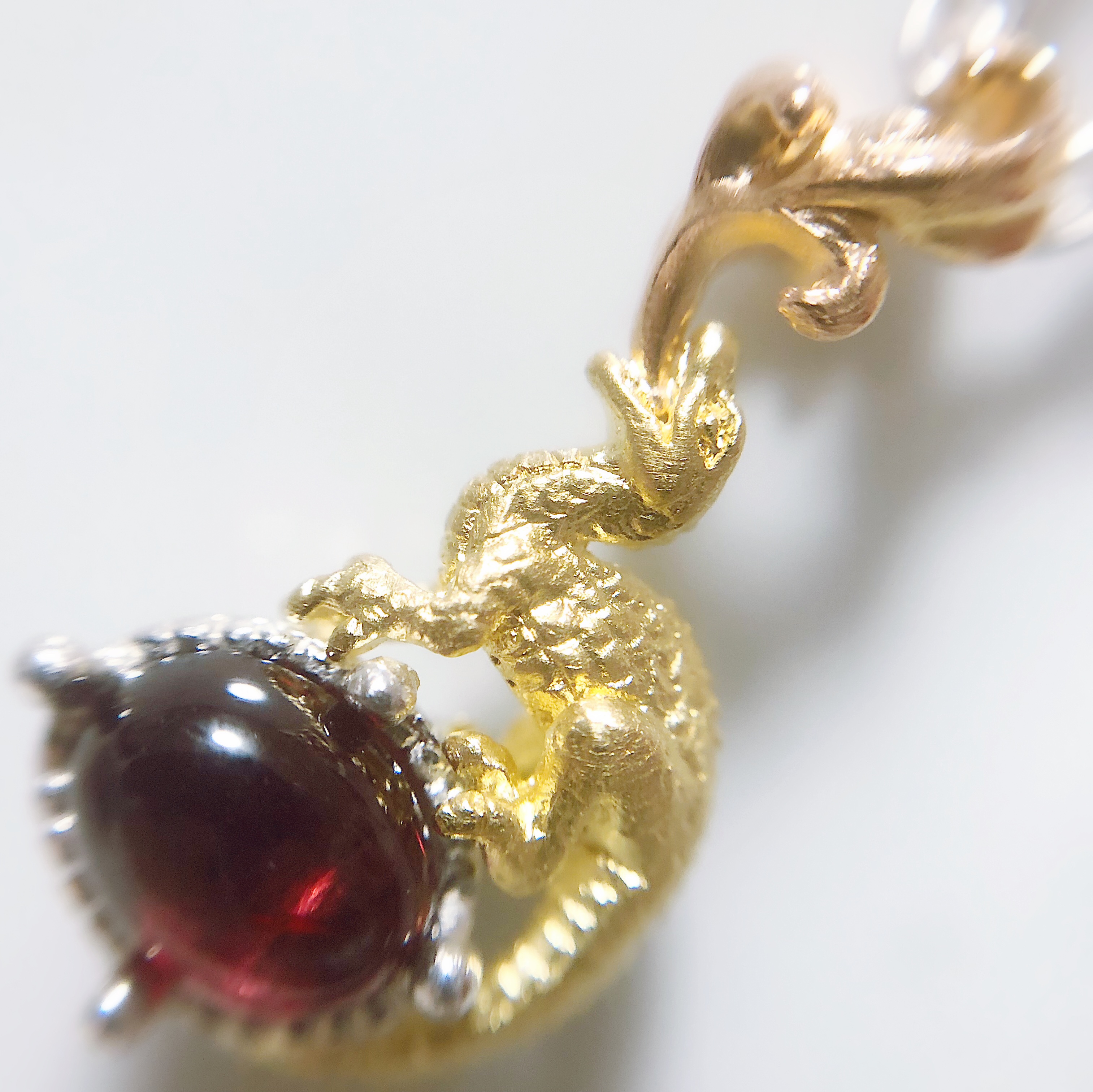 火竜ガーネット ネックレス GEODESIQUE WEB SHOP